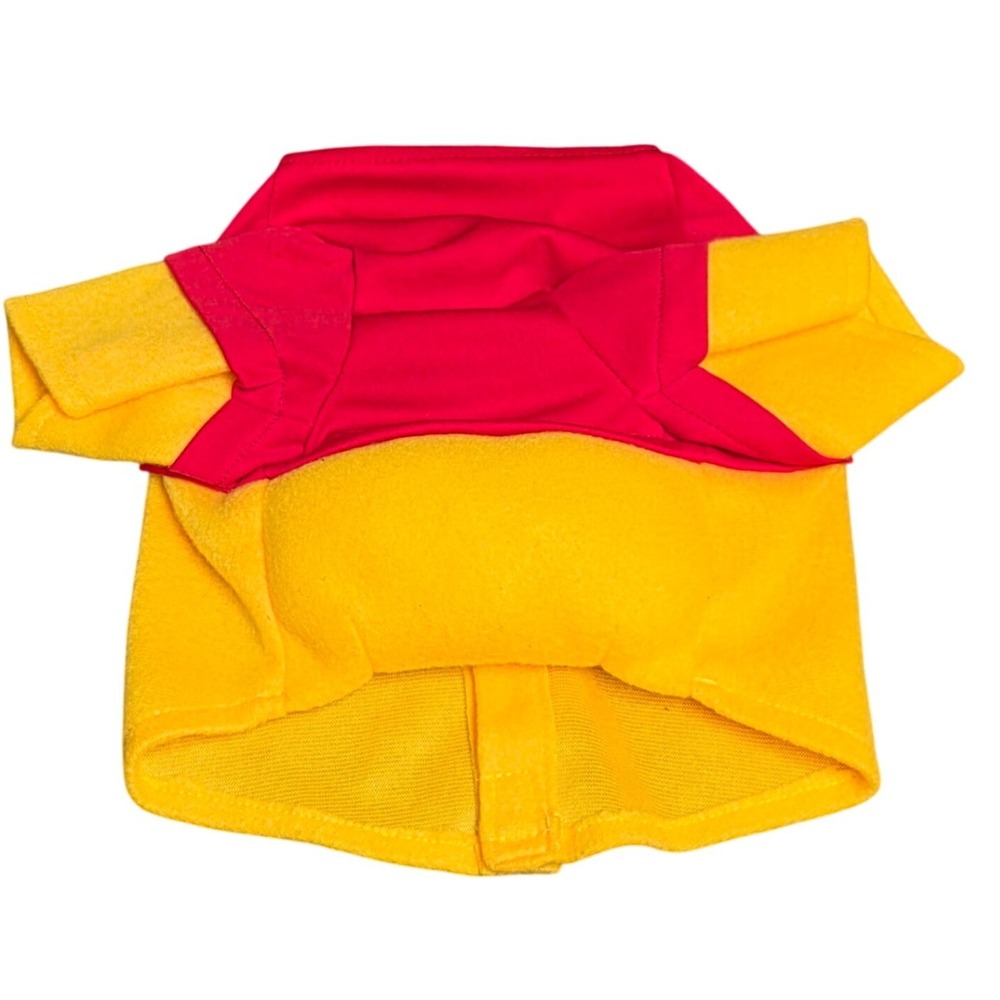 Rubies Disney Winnie the Pooh Pet Costume Size Medium‎ Red Yellow Padded Belly